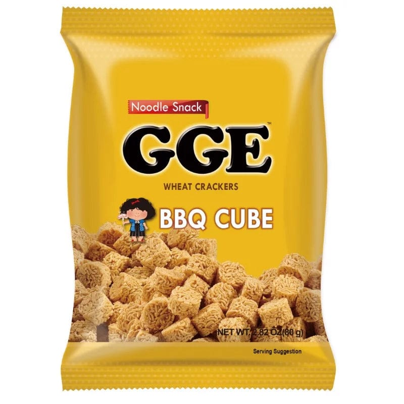 GGE · Wheat Cracker - BBQ Cube 80g*15