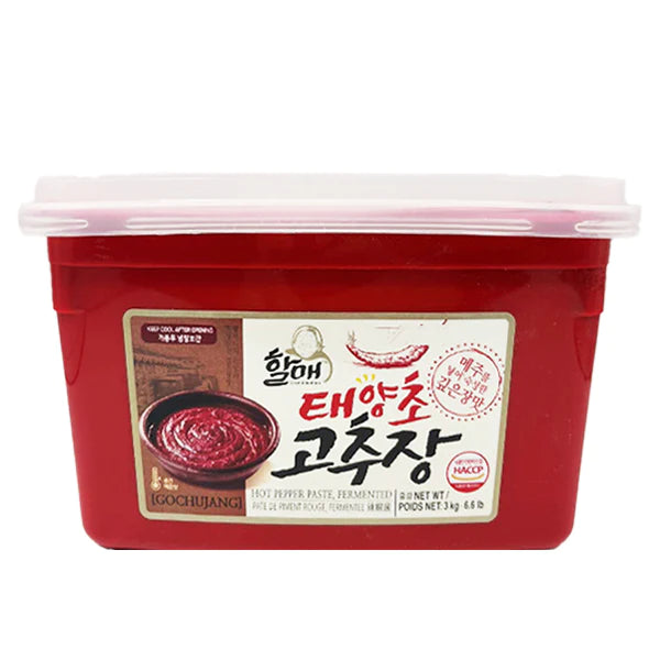 Korean Hot Pepper Paste (Gochujang)3kg*6