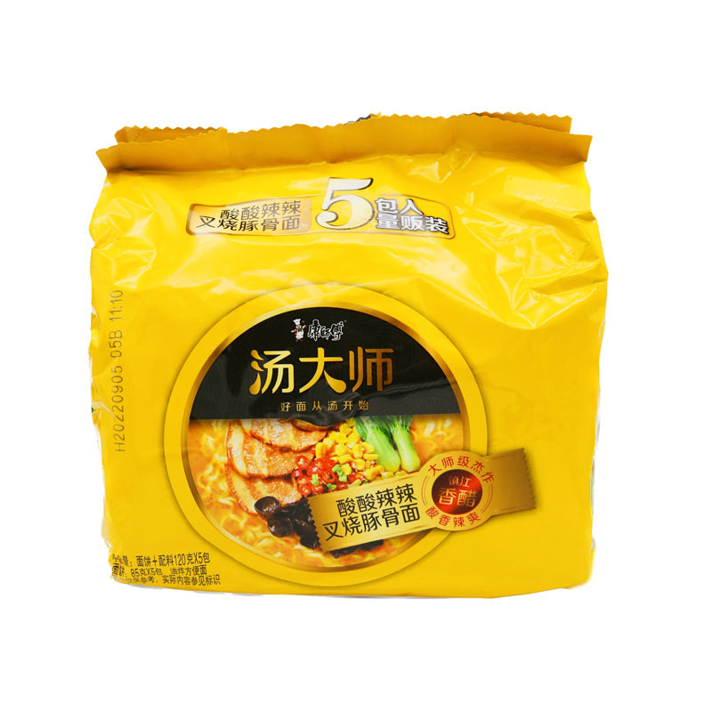 Master Kong · Soup Master Instant Noodle -Hot & Sour Pork Flavor（600g）