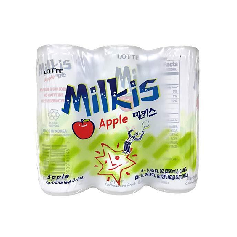 Lotte · Milkis Carbonated Milk Drink - Apple Flavor