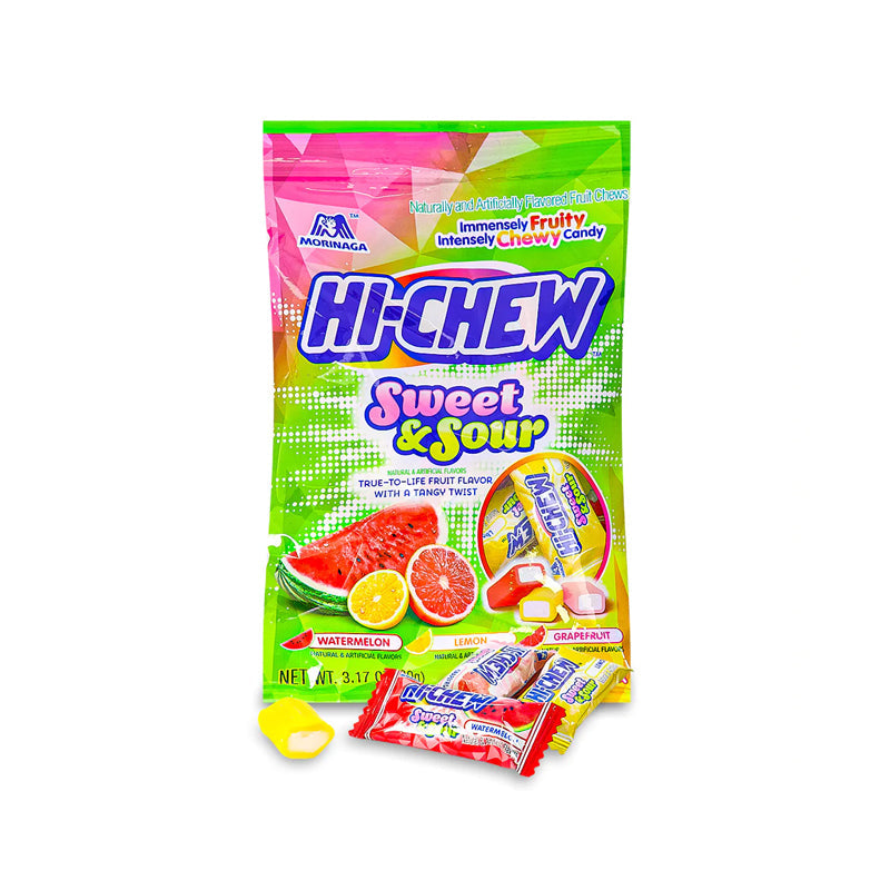 Hi Chew · Intensely Chewy Candy - Sweet & Sour Mix Pack of 6