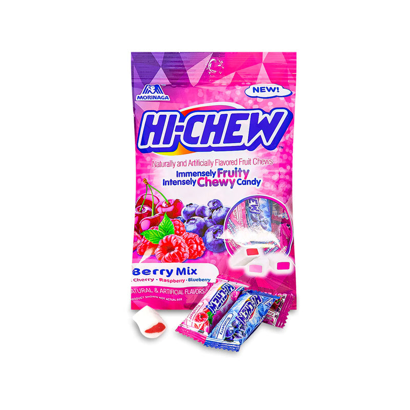 Hi Chew · Intensely Chewy Candy - Berry Mix Pack of 6
