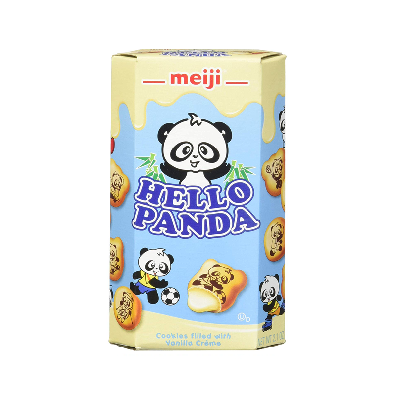 Meiji · Hello Panda - Cream Filling Biscuits - Vanilla Filling 60g*20